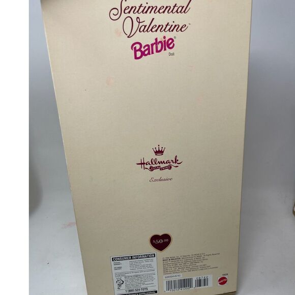 1996 Sentimental Valentine Victorian Barbie Doll Hallmark SE, Downton Abbey - Picture 6 of 7